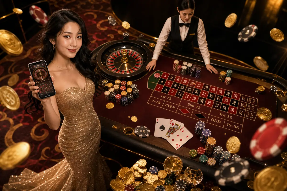 mudah54 Casino meja live dealer baccarat
